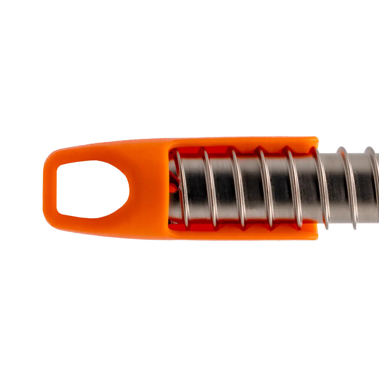 IceScrew-Protektor Schutzkappe fertig montiert auf der Eisschraube IceScrewProtector IceScrew Eisschraube PETZL Revolix Schutzkappe Protective Cap Protective Cover